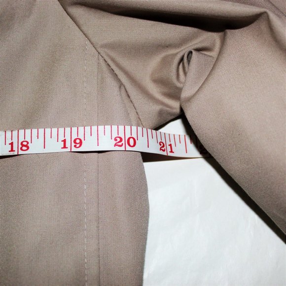 Concept tan trench coat - Picture 6 of 8